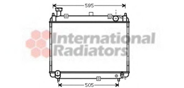 Imagine Radiator, racire motor VAN WEZEL 53002233