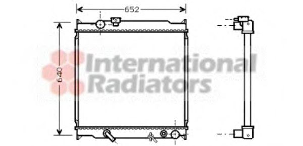 Imagine Radiator, racire motor VAN WEZEL 53002249