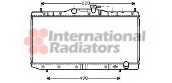 Imagine Radiator, racire motor VAN WEZEL 53002291