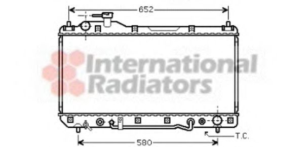 Imagine Radiator, racire motor VAN WEZEL 53002298