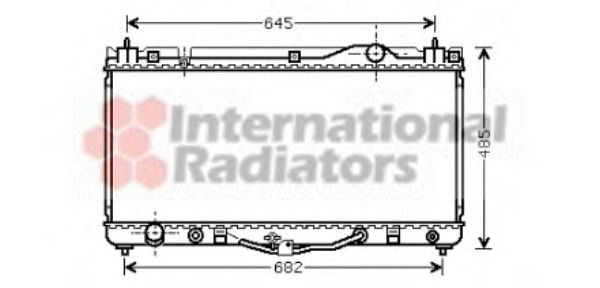 Imagine Radiator, racire motor VAN WEZEL 53002303