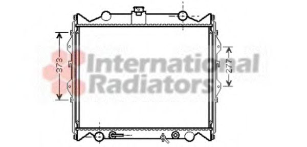 Imagine Radiator, racire motor VAN WEZEL 53002311