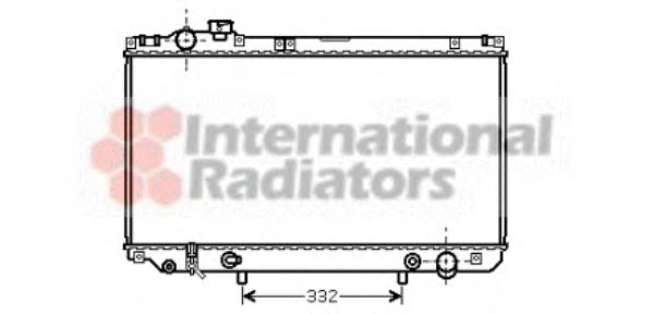 Imagine Radiator, racire motor VAN WEZEL 53002312