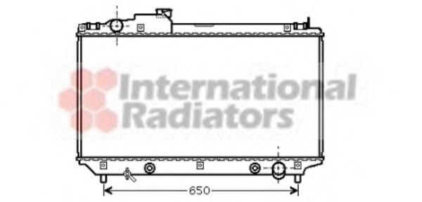 Imagine Radiator, racire motor VAN WEZEL 53002315