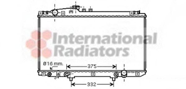 Imagine Radiator, racire motor VAN WEZEL 53002337