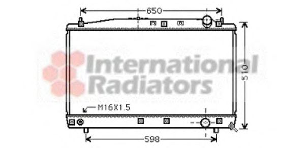 Imagine Radiator, racire motor VAN WEZEL 53002366