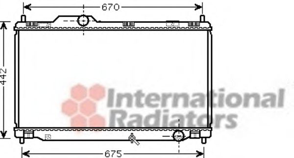 Imagine Radiator, racire motor VAN WEZEL 53002461