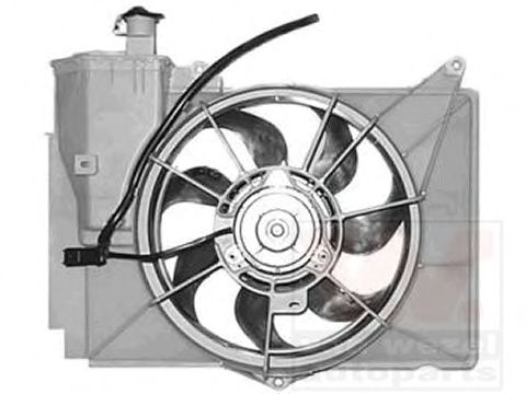 Imagine Ventilator, radiator VAN WEZEL 5430748