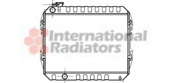 Imagine Radiator, racire motor VAN WEZEL 58002088