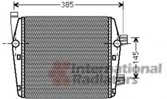 Imagine Radiator, racire motor VAN WEZEL 58002290