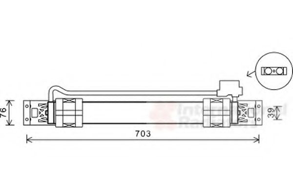 Imagine Radiator ulei, ulei motor VAN WEZEL 58003315