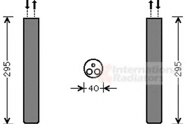 Imagine uscator,aer conditionat VAN WEZEL 5800D304