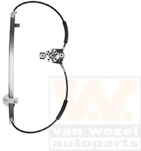 Mecanism actionare geam VAN WEZEL 5812232