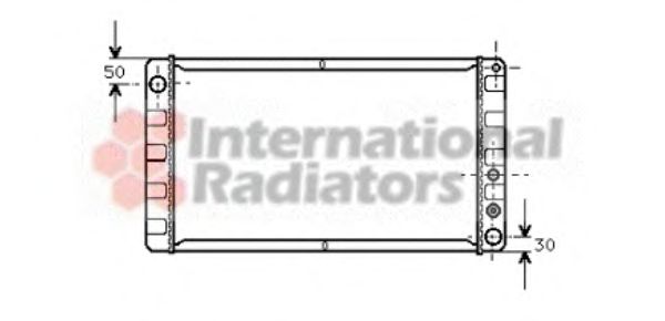 Imagine Radiator, racire motor VAN WEZEL 59002055