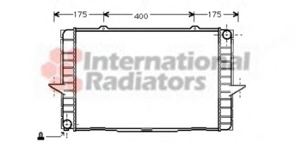 Imagine Radiator, racire motor VAN WEZEL 59002063