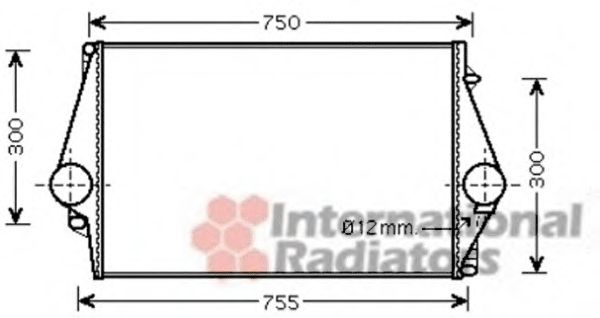 Imagine Intercooler, compresor VAN WEZEL 59004137