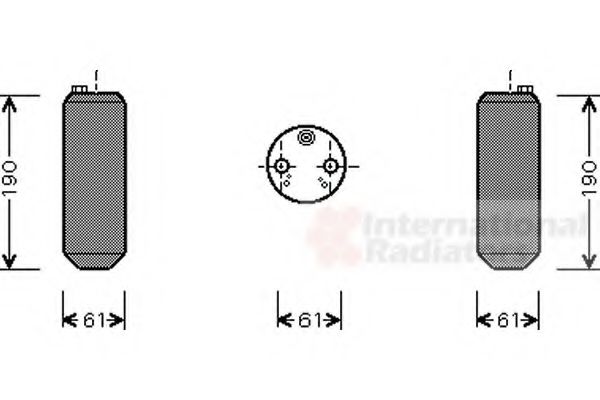 Imagine uscator,aer conditionat VAN WEZEL 5900D108