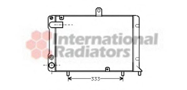 Imagine Radiator, racire motor VAN WEZEL 73002002