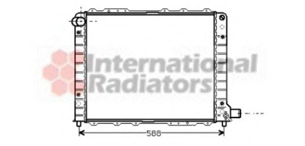 Imagine Radiator, racire motor VAN WEZEL 73002054