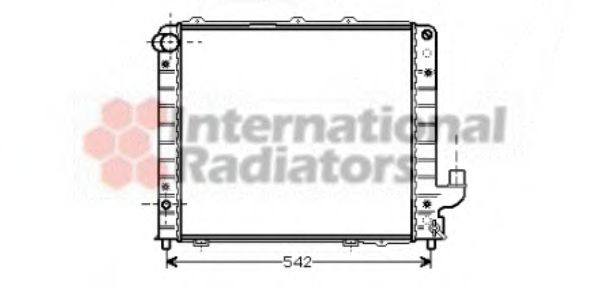 Imagine Radiator, racire motor VAN WEZEL 73002056