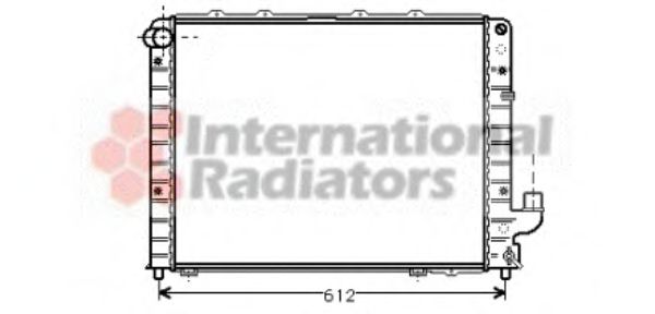 Imagine Radiator, racire motor VAN WEZEL 73002059