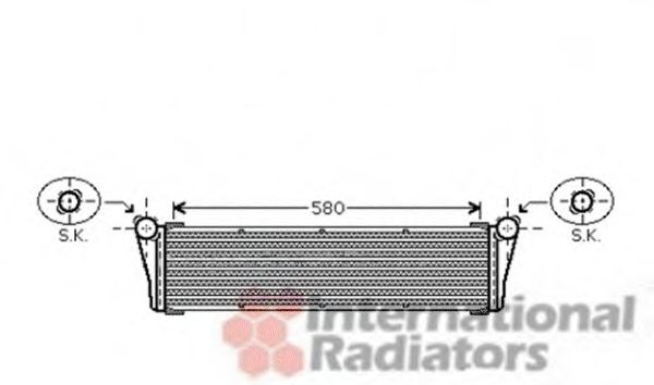 Imagine Radiator, racire motor VAN WEZEL 74002053