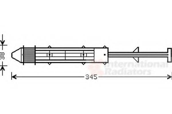 Imagine uscator,aer conditionat VAN WEZEL 7600D012