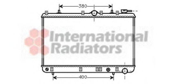 Imagine Radiator, racire motor VAN WEZEL 82002005