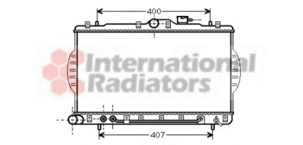 Imagine Radiator, racire motor VAN WEZEL 82002048