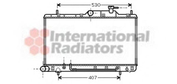 Imagine Radiator, racire motor VAN WEZEL 82002086