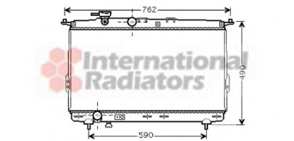 Imagine Radiator, racire motor VAN WEZEL 82002106