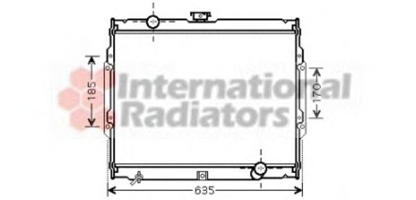 Imagine Radiator, racire motor VAN WEZEL 82002108