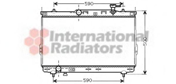 Imagine Radiator, racire motor VAN WEZEL 82002109