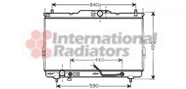 Imagine Radiator, racire motor VAN WEZEL 82002114