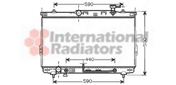 Imagine Radiator, racire motor VAN WEZEL 82002132