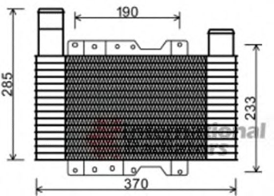 Imagine Intercooler, compresor VAN WEZEL 82004223