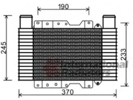 Imagine Intercooler, compresor VAN WEZEL 82004224