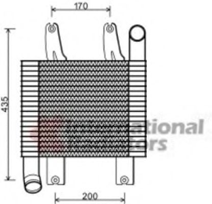 Imagine Intercooler, compresor VAN WEZEL 82004229