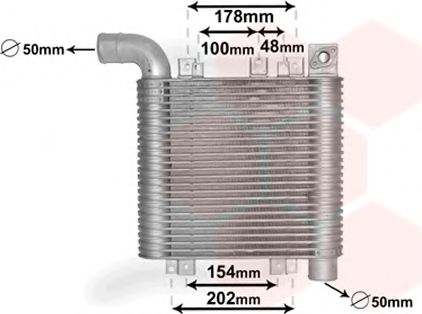 Imagine Intercooler, compresor VAN WEZEL 82004359