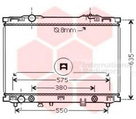 Imagine Radiator, racire motor VAN WEZEL 83002057