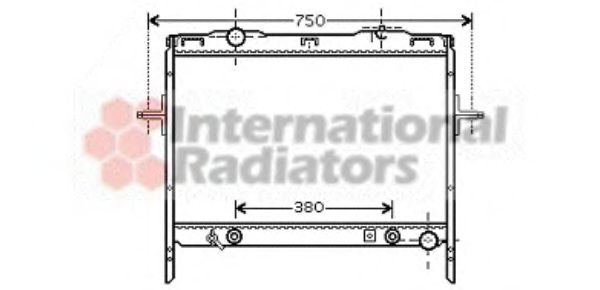 Imagine Radiator, racire motor VAN WEZEL 83002058