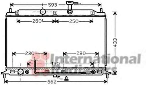 Imagine Radiator, racire motor VAN WEZEL 83002078