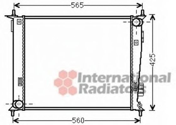 Imagine Radiator, racire motor VAN WEZEL 83002143