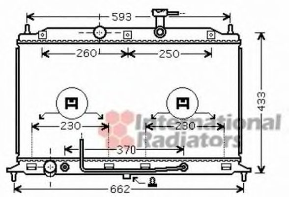 Imagine Radiator, racire motor VAN WEZEL 83002152