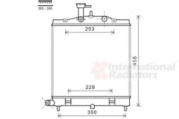 Imagine Radiator, racire motor VAN WEZEL 83002172