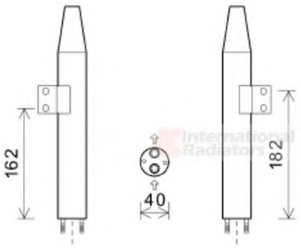 Imagine uscator,aer conditionat VAN WEZEL 8300D165