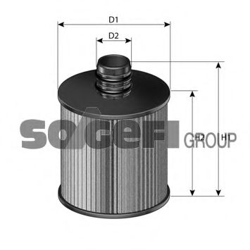 Imagine Filtru ulei PURFLUX L1050