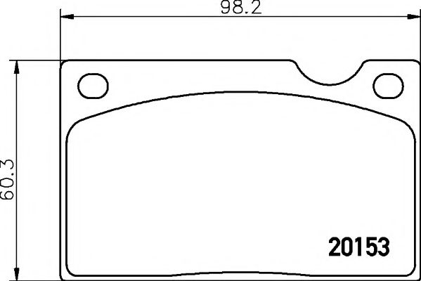 Imagine set placute frana,frana disc TEXTAR 2015302