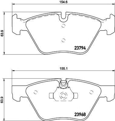 Imagine set placute frana,frana disc TEXTAR 2379401