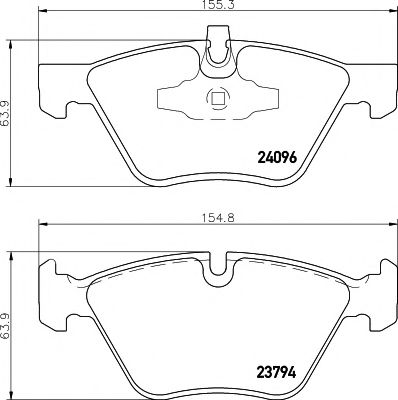 Imagine set placute frana,frana disc TEXTAR 2409681